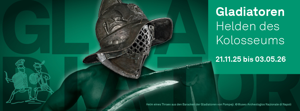 exposición temporal gladiadores en Munich