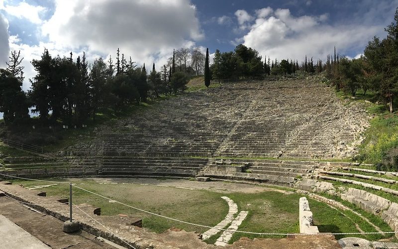 Teatro griego de Argos, uno de los más imponentes de la antigua Grecia