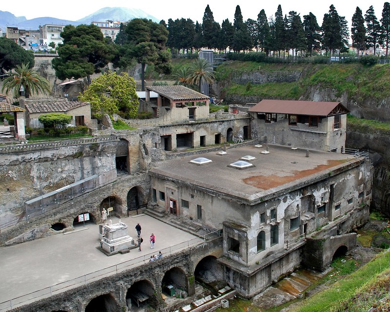 termas suburbanas de Herculaneum