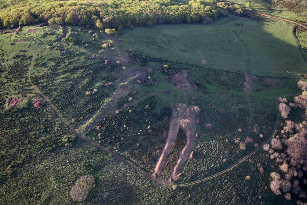 excavación arqueológica en Ornedo