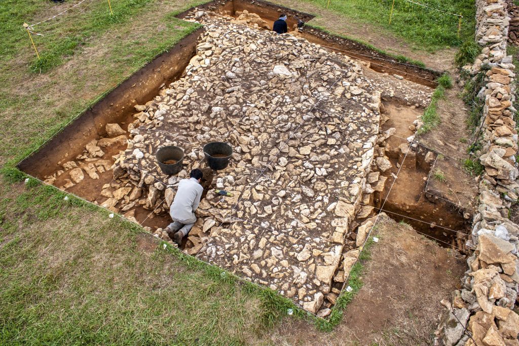 excavación arqueológica en El Cincho