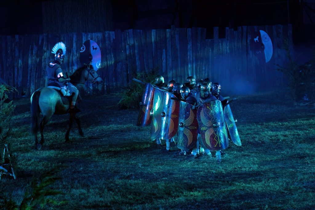 recreación histórica de Las Guerras cántabras