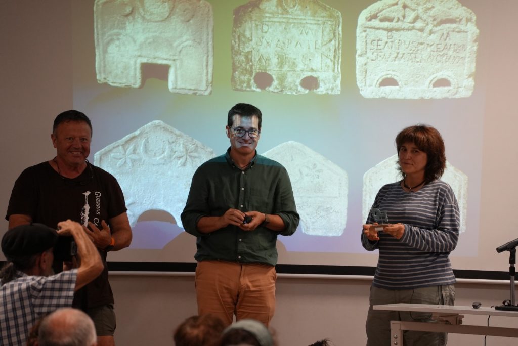 Lino Mantecón en el ciclo de conferencias de Las Guerras Cántabras