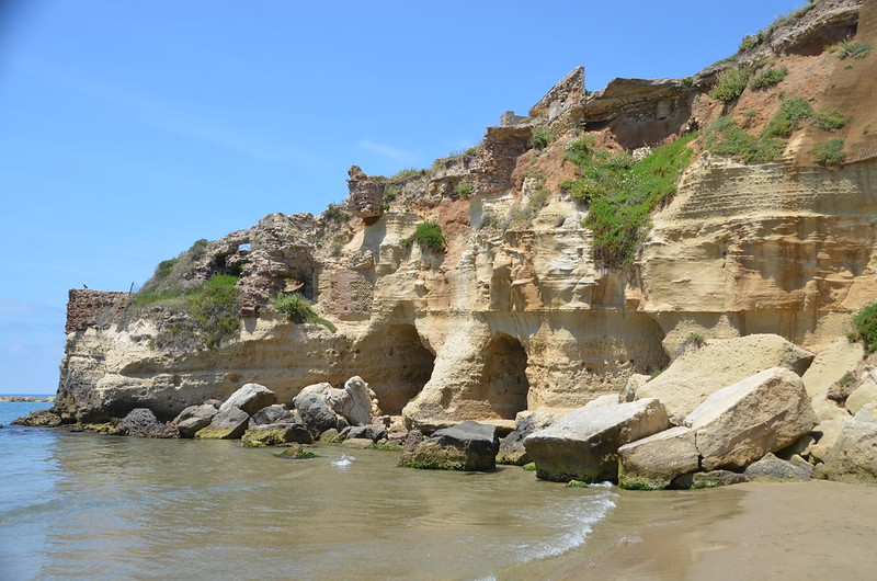 vestigios del palacio imperial de Anzio