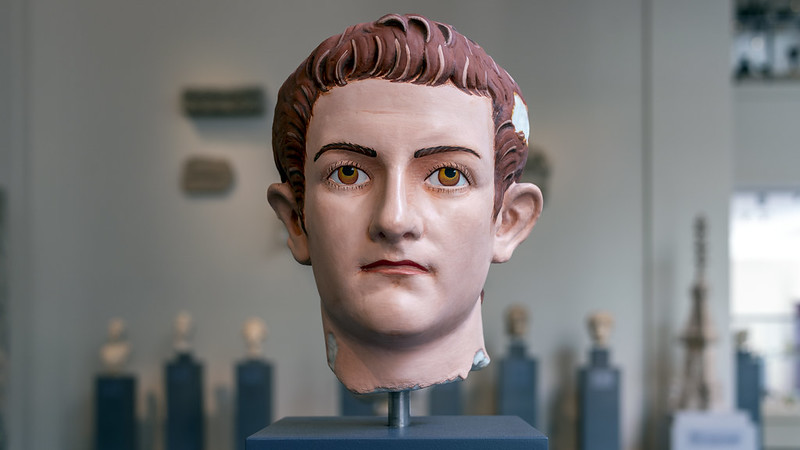 busto policromado de Caligula, Vinzenz Brinkmann