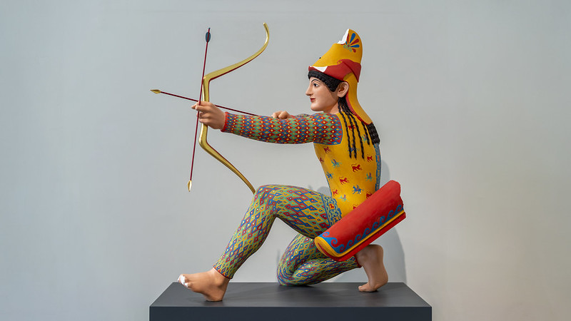 arquero de Egina obra de Vinzenz Brinkmann