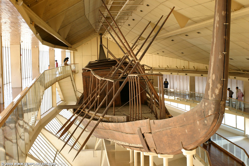 barco funerario de Khufu en Giza