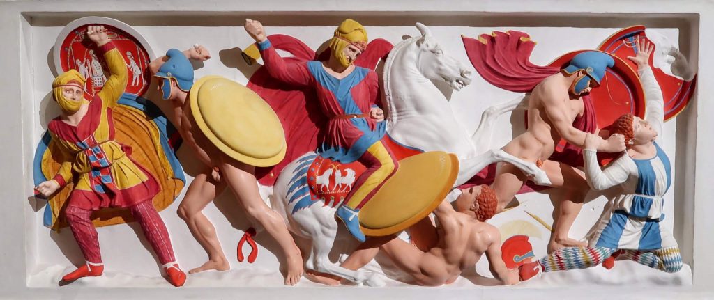 sarcófago de Alejandro policromado