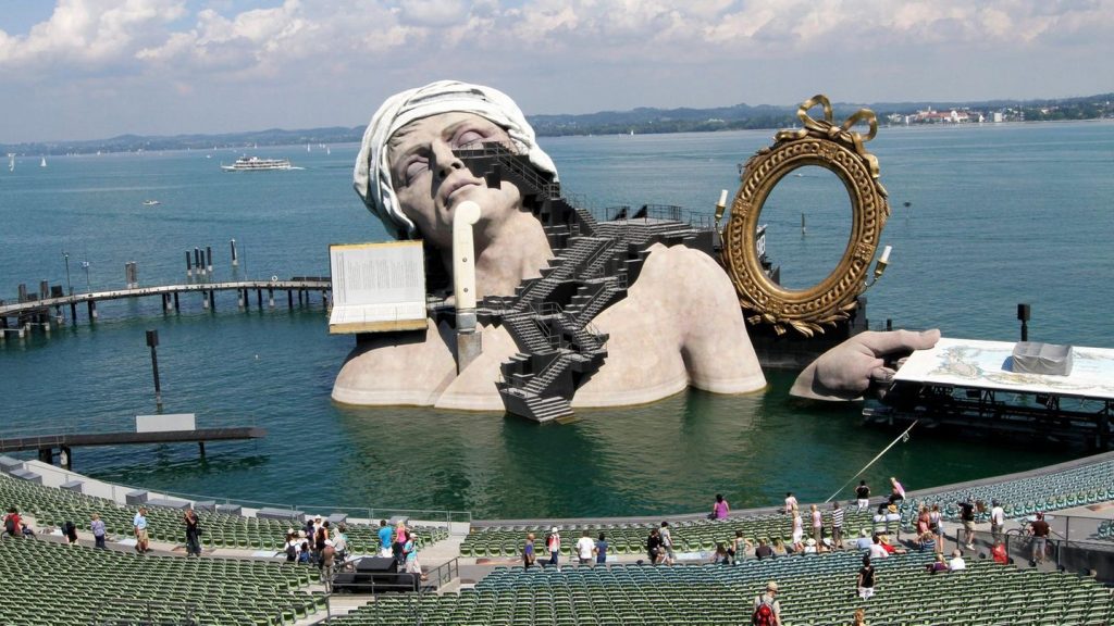 escenario del Festival de Bregenz en 2012