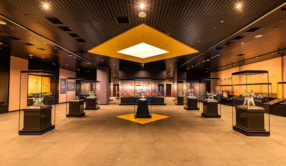 sala de Fu Hao en el museo Yinxu