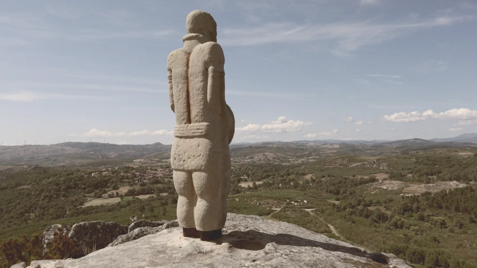 guerrero galaico en el Castro do Outeiro Lesenho