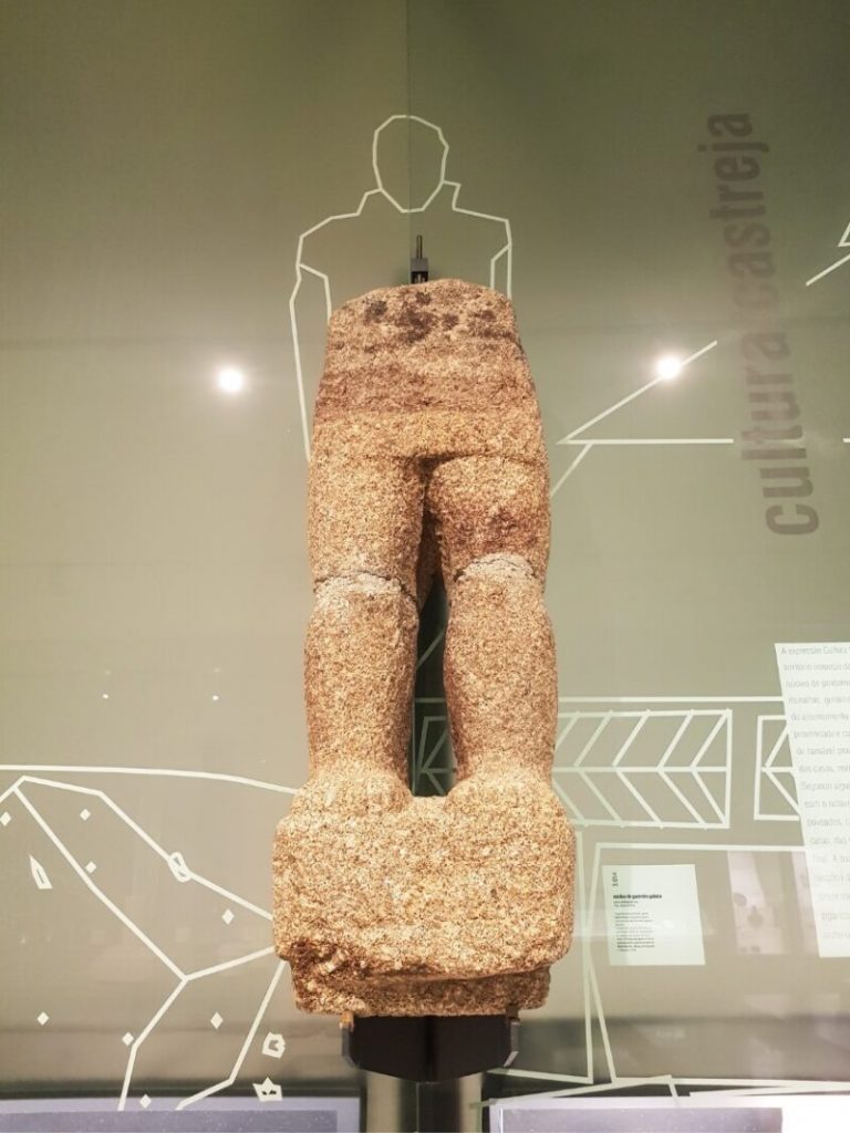 guerrero galaico en el museo de Penafiel