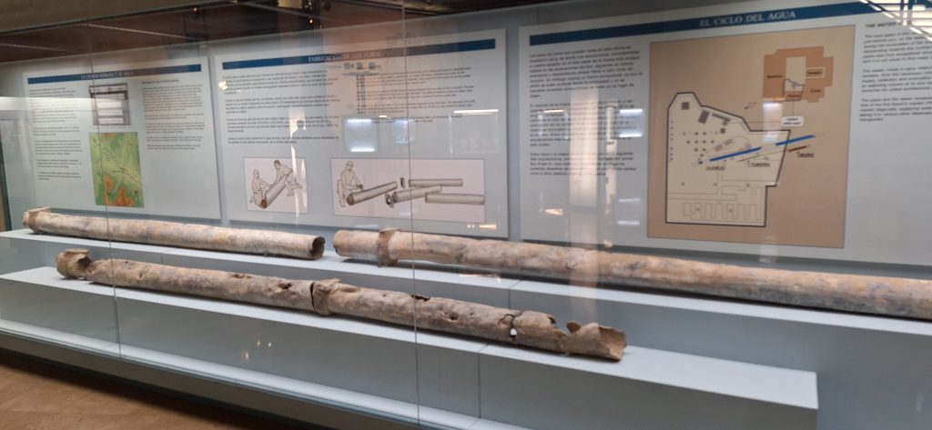 tuberías de plomo romanas en Zaragoza