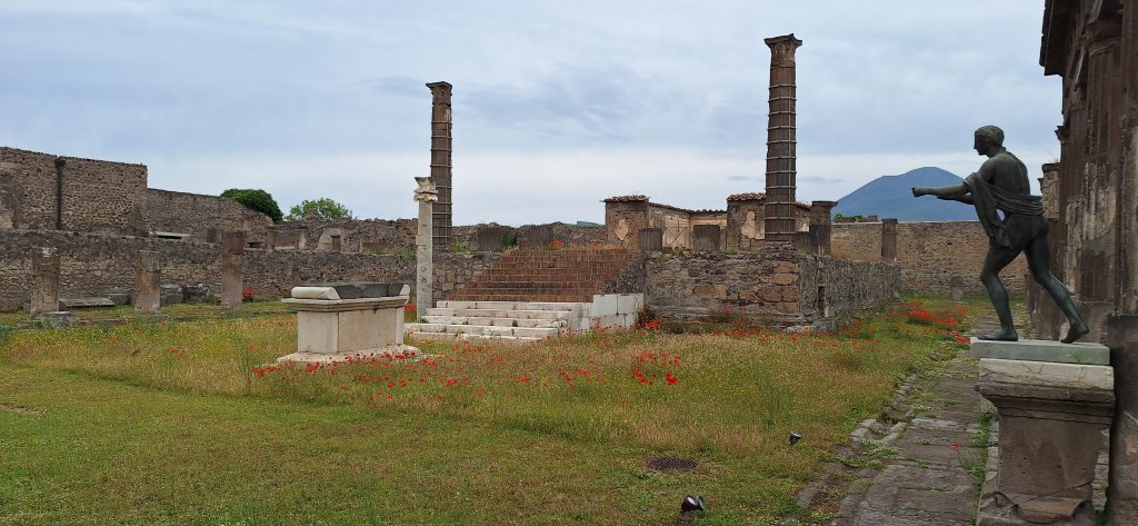 templo de Apolo en Pompeya