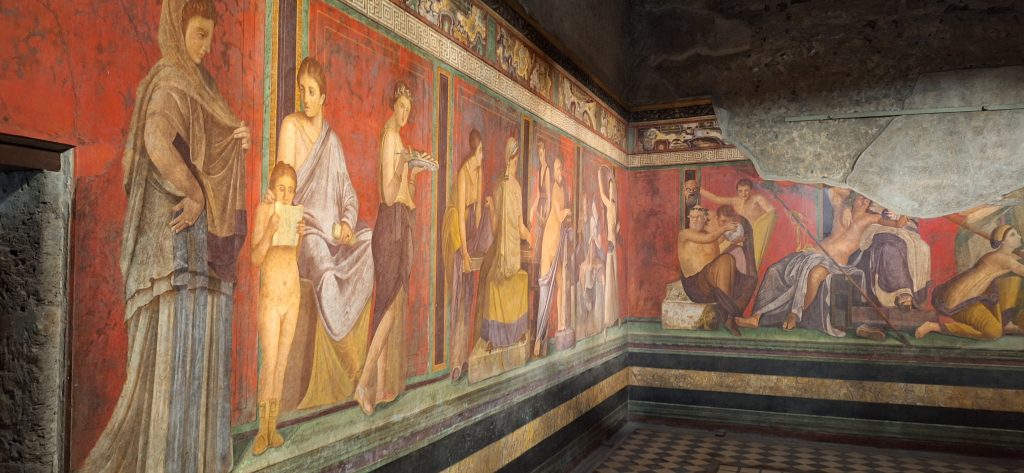 Villa de los Misterios de Pompeya 