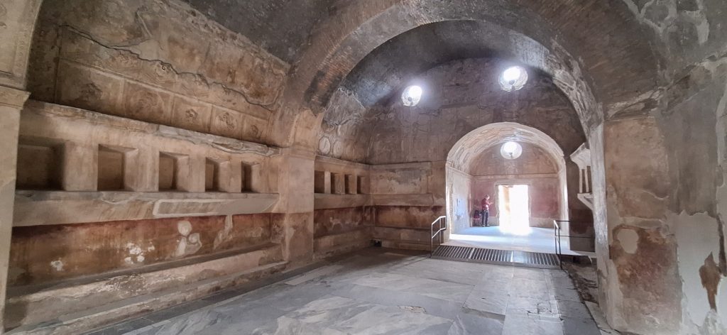 Termas estabianas de Pompeya