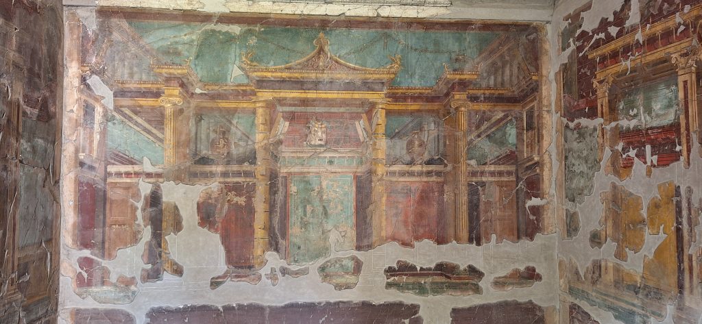 Frescos de villa Popea en Oplontis