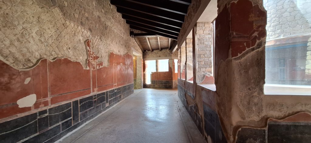 pinturas murales de Villa San Marco en Stabiae
