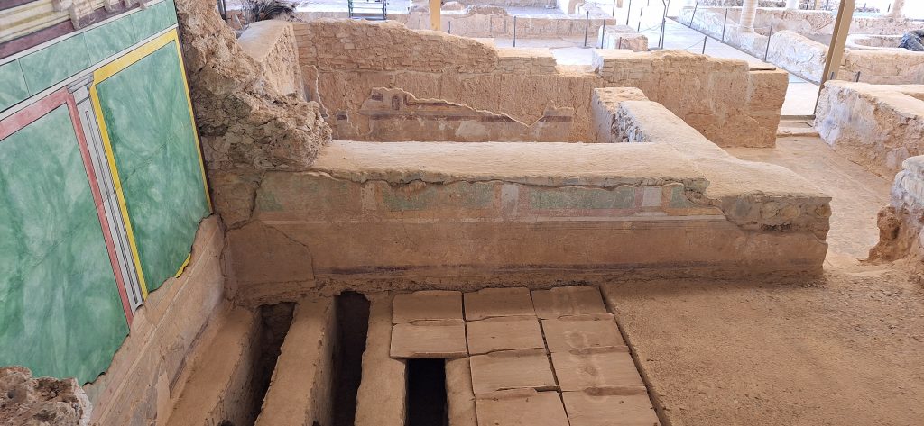 Caldarium del balneum de El Ruedo 