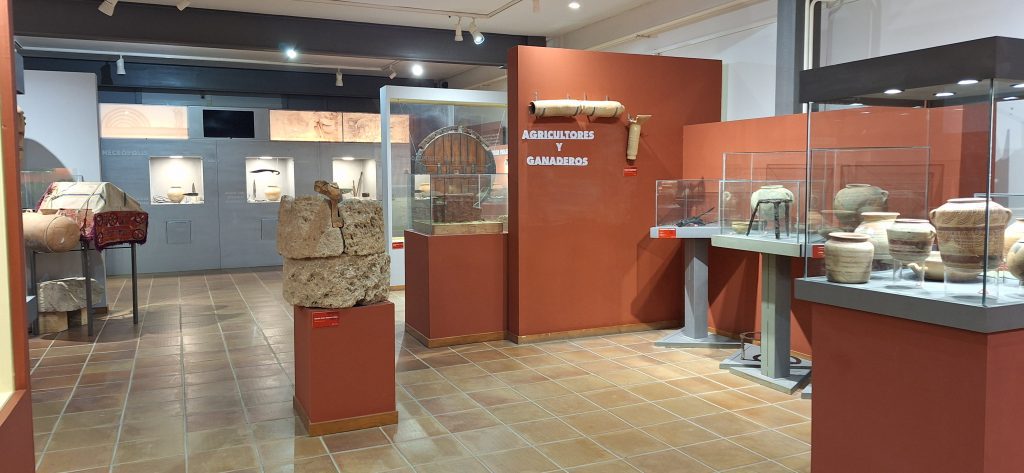 sala ibera del museo de Almedinilla