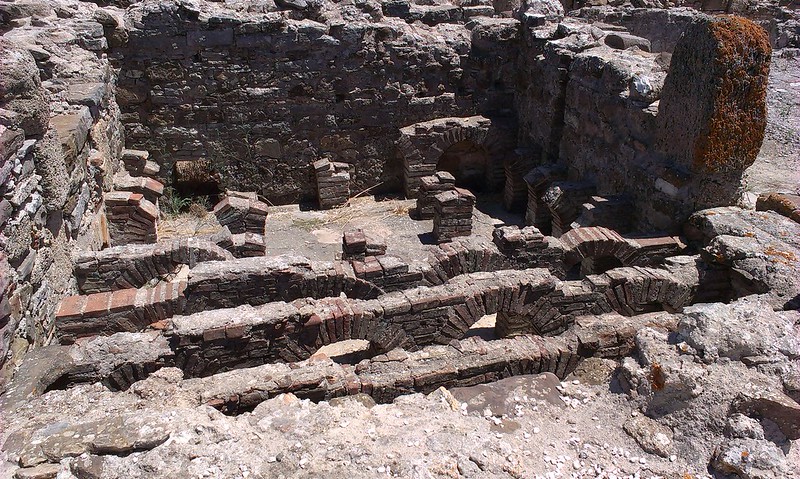 caldarium de las termas de Baelo Claudia