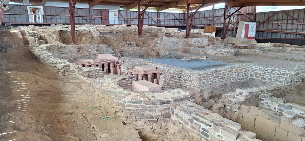 termas romanas de la mansio de Camesa-Rebolledo