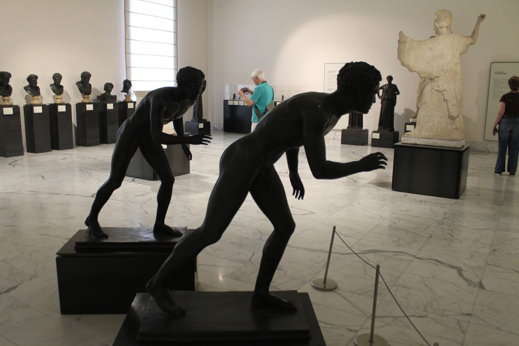Esculturas de la Villa de los Papiros de Herculano
