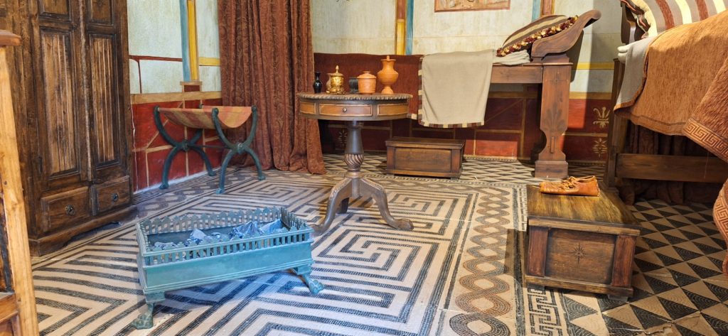 Cubiculum de la domus de Juliobriga