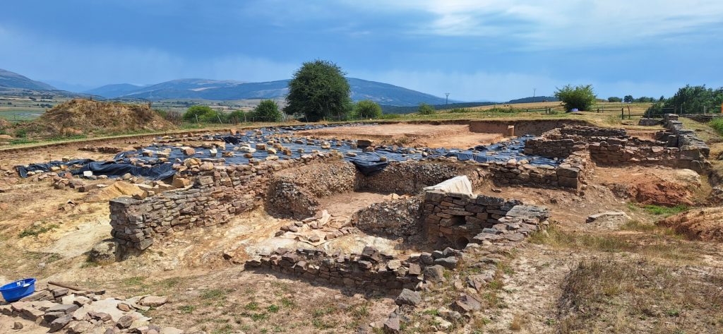 Espacio termal de la casa de los mosaicos de Juliobriga