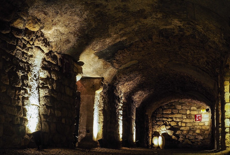 Estancia subterránera de época romana en Narbona conociddo como Horreum