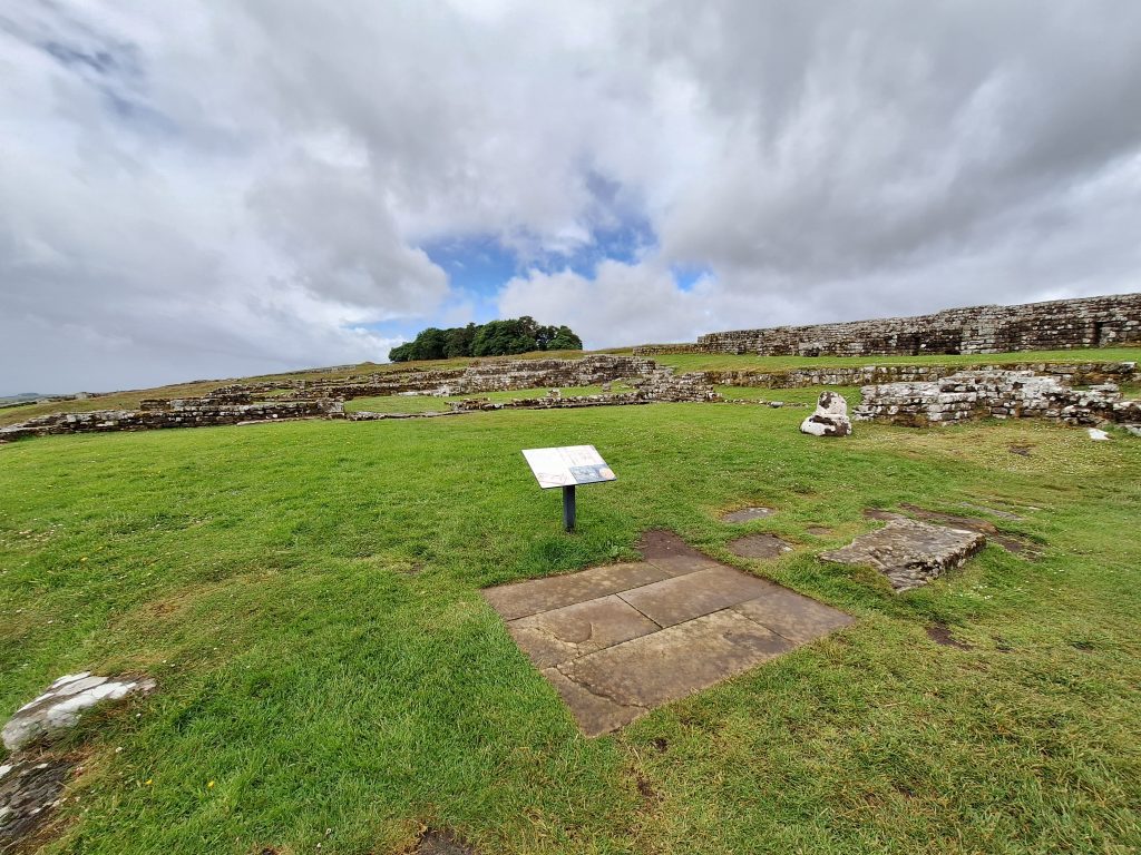 principia del fuerte romano de Housesteads