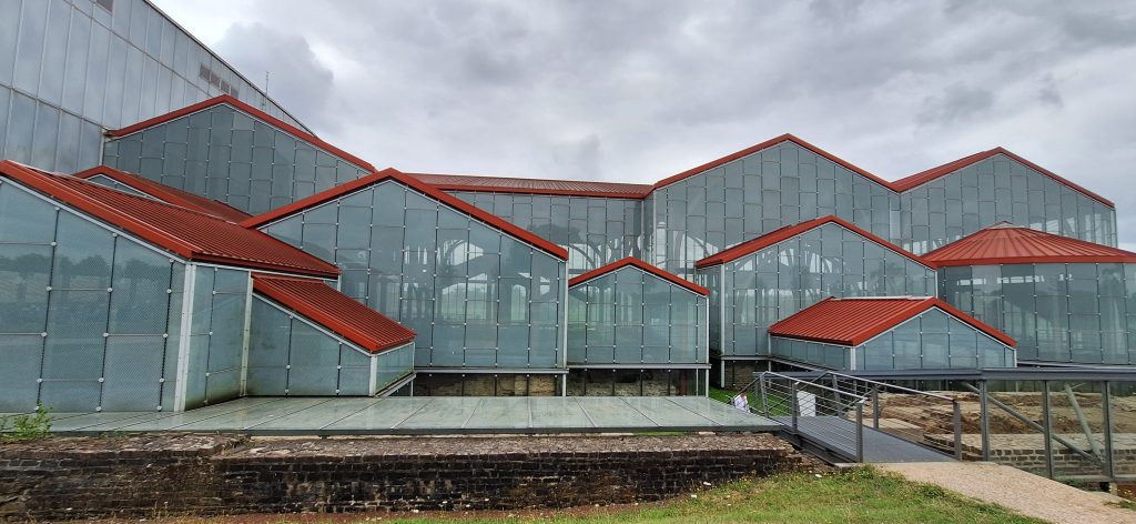 exterior de las termas romanas de Xanten