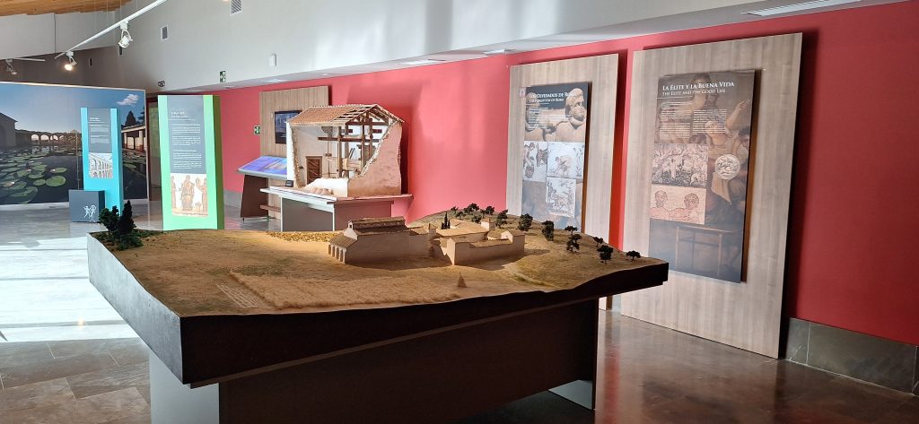 centro de visitantes de la villa romana de Puente Genil