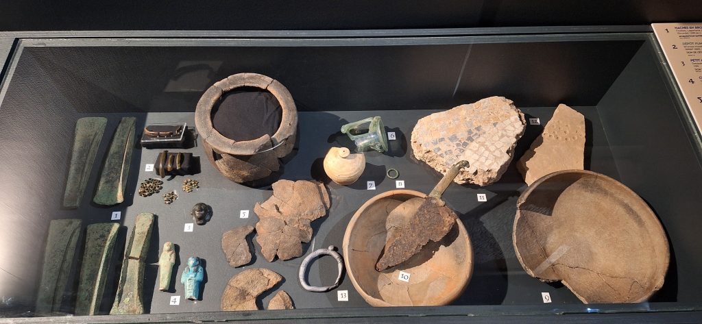 sección de arqueología del Museo Borda de Dax