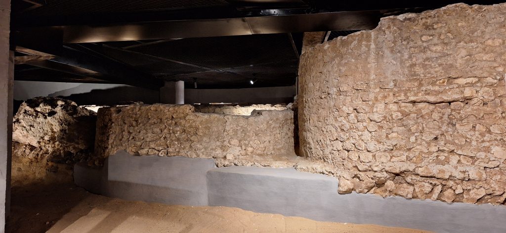 vestigios de la basilica romana de Dax