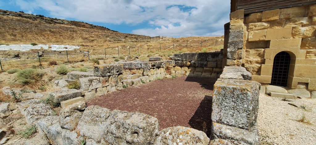 Caldarium de las termas públicas de Los Bañales