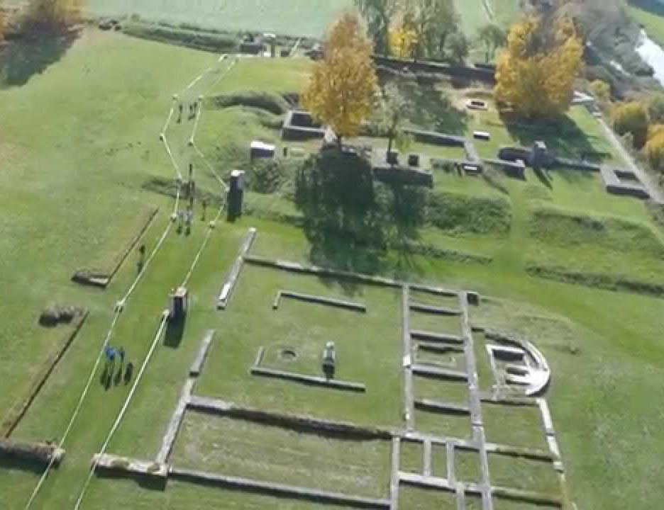 fuerte romano de Abusina en Eining