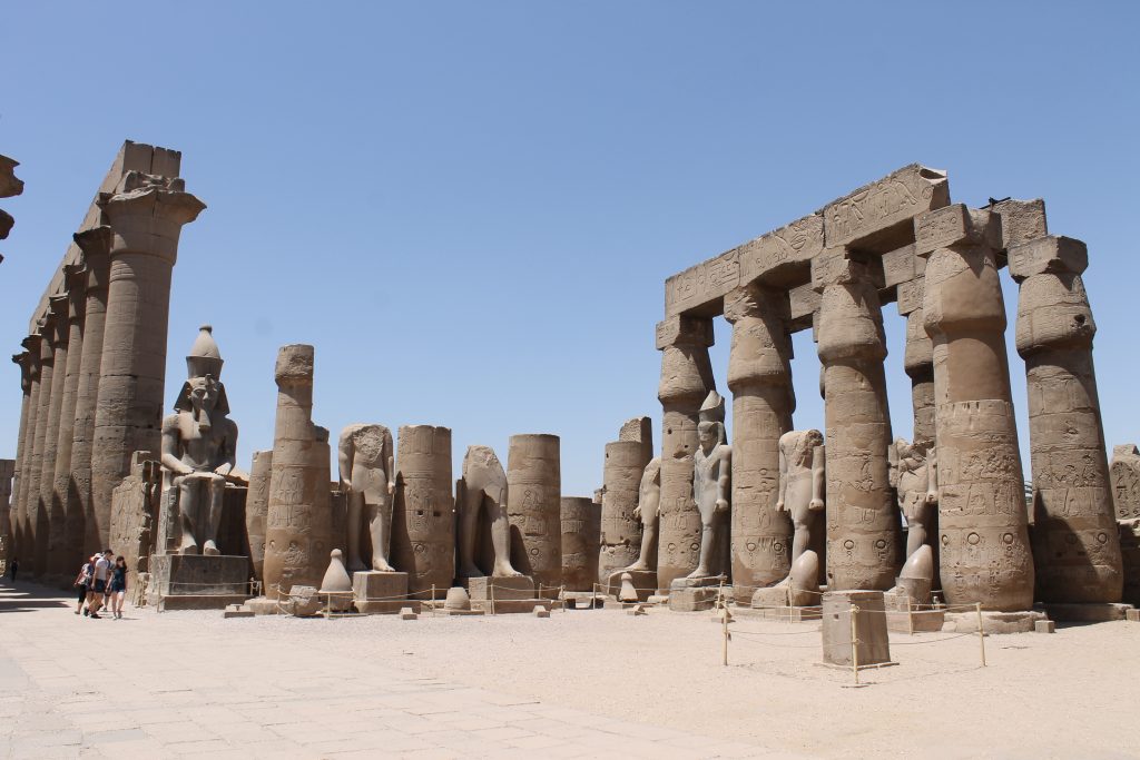 Columnas del templo de Luxor