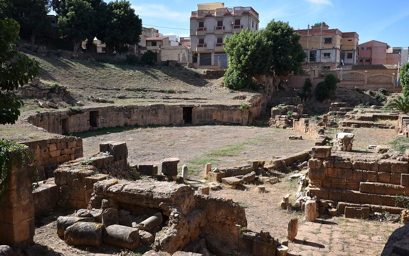 teatro romano de Cherchell, antigua Iol-Caesarea, Argelia