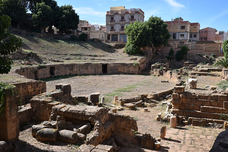 teatro romano de Cherchell, antigua Iol-Caesarea, Argelia
