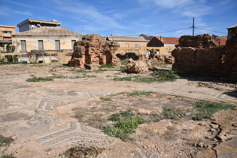 Termas del Oeste en Cherchell, Argelia