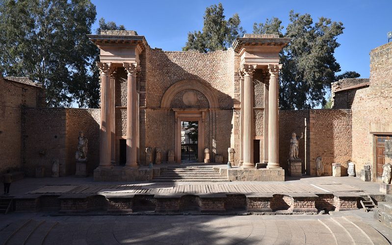 teatro romano de Calama, Guelma, Argelia