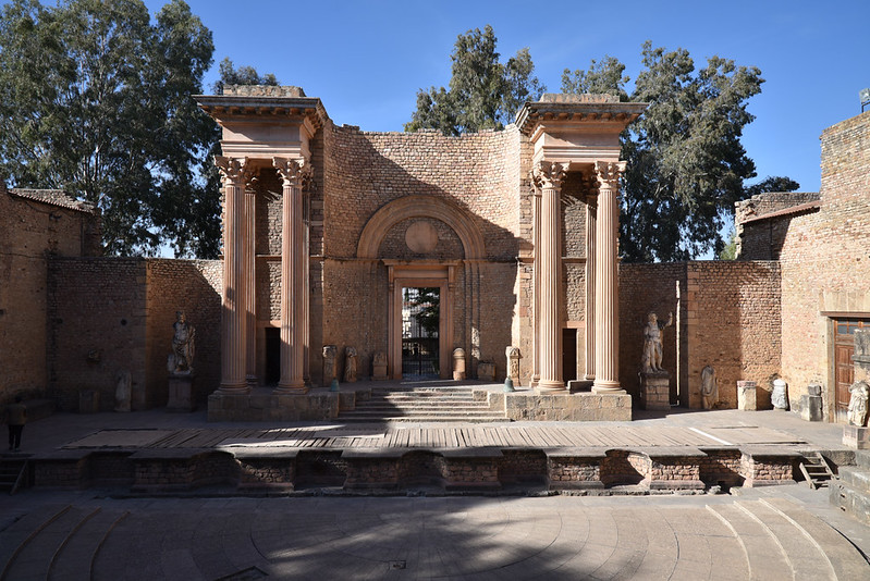 teatro romano de Calama, Guelma, Argelia