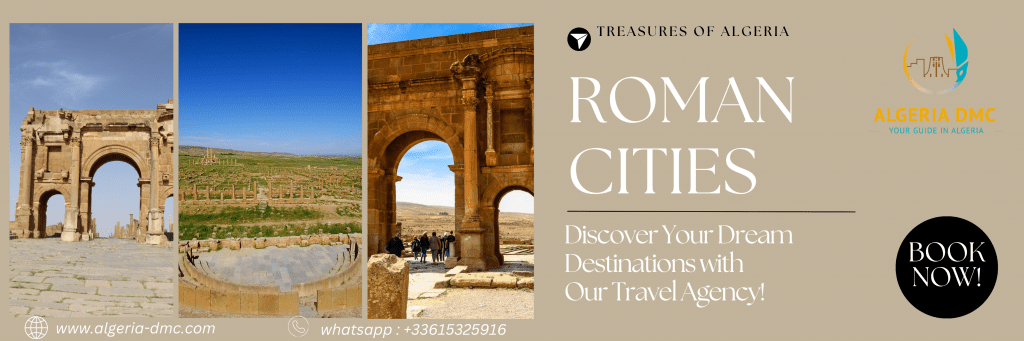 banner del recorrido Ciudades romanas en Argelia organizado por Algeria DMC