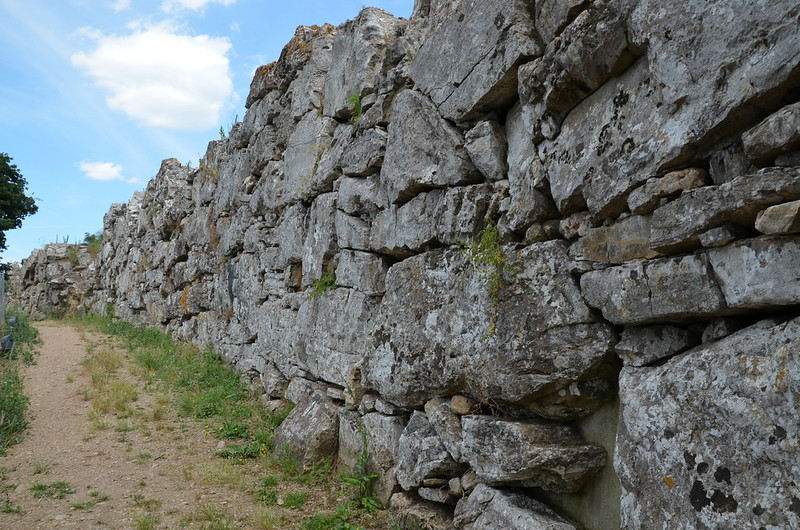 muralla etrusca de Rusellae