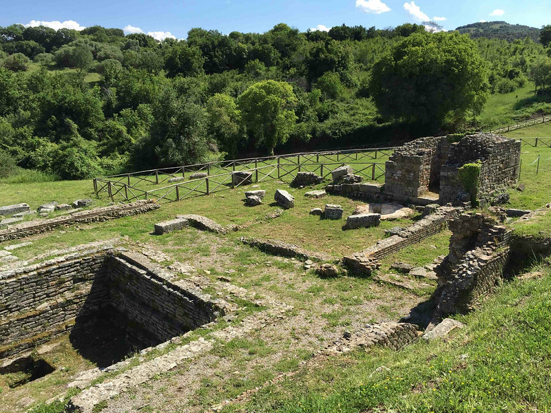 vestigios de la antigua Rusellae, Roselle