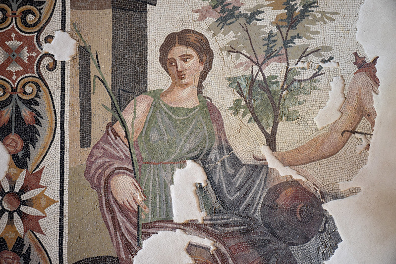 mosaico de Apolo y la ninfa Cyrene, Lambaesis