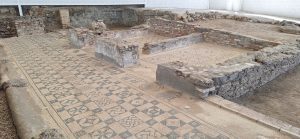 mosaicos de la villa romana de Rio Verde en Marbella