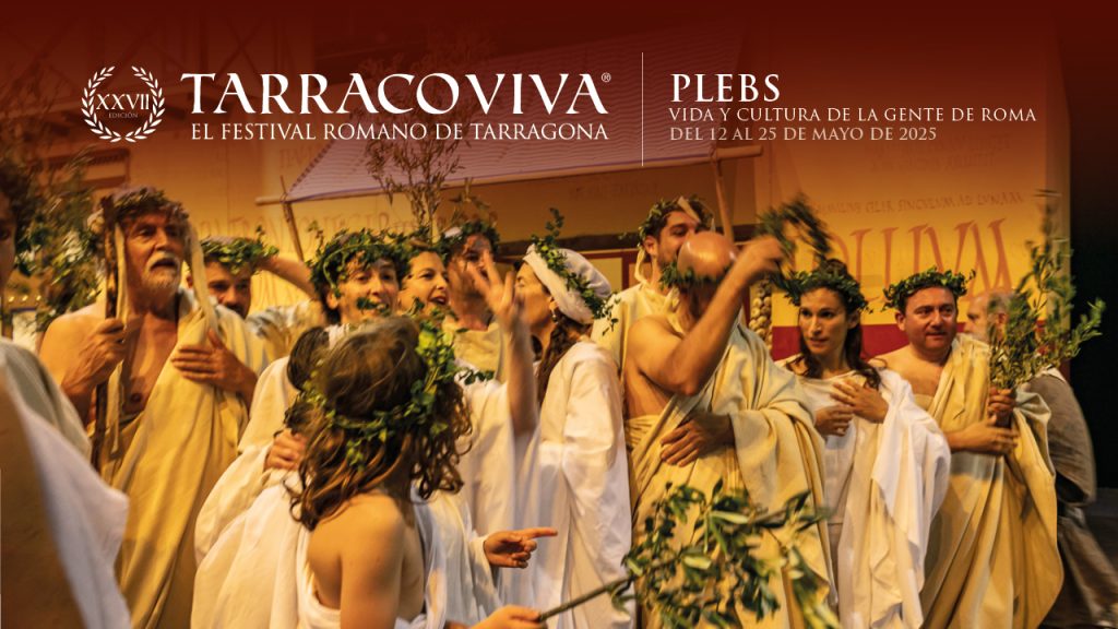 Cartel anunciador del festival romano Tarraco Viva