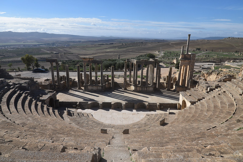 teatro romano de Dougga